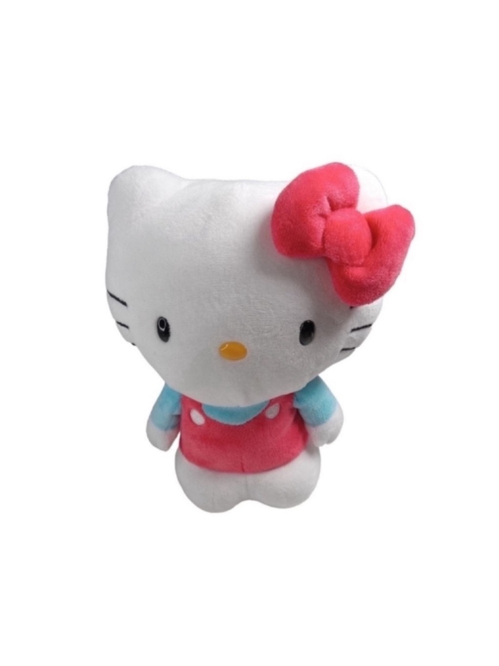 Sanrio Hello Kitty Plush by Hello Kitty - White, Red & Blue - Picture 4 of 6
